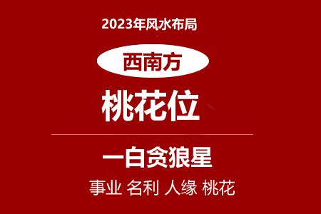 房間桃花位2023